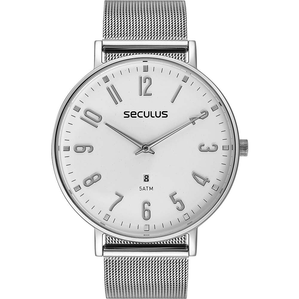 Relógio Seculus Masculino Clássico 77181G0SVNA1 Relógio Seculus Masculino Clássico 77181G0SVNA1