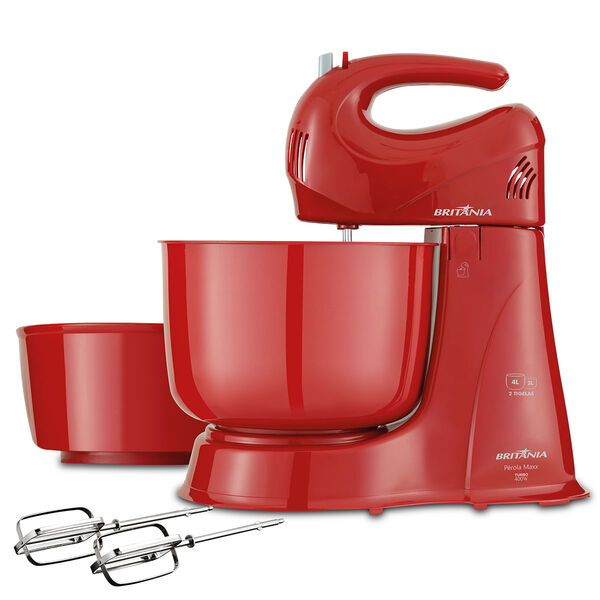 Batedeira Britânia Pérola Maxx 2 Vermelha 220V Batedeira Britânia Pérola Maxx 2 Vermelha 220V