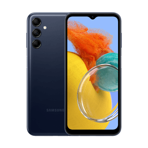 Celular Samsung Galaxy M14 5G, 128GB, 4GB RAM, Tela Infinita de 6.6 Dual Chip Azul Marinho Celular Samsung Galaxy M14 5G, 128GB, 4GB RAM, Tela Infinita de 6.6 Dual Chip Azul Marinho