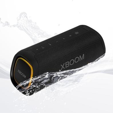 Caixa de Som Portátil LG XBOOM Go XG7S, Bluetooh, 30W+10W RMS, IP67, Bateria 24H, Fibra de Carbono, Preto Caixa de Som Portátil LG XBOOM Go XG7S, Bluetooh, 30W+10W RMS, IP67, Bateria 24H, Fibra de Carbono, Preto