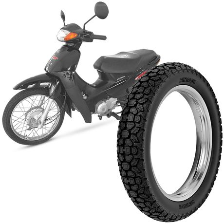 Pneu Moto Biz 100 Rinaldi Aro 14 80/100-14 49L Traseiro WH21 Pneu Moto Biz 100 Rinaldi Aro 14 80/100-14 49L Traseiro WH21