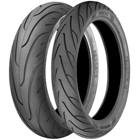 2 Pneu Moto Technic 180/55-17 73v 120/70-17 58v Stroker 2 Pneu Moto Technic 180/55-17 73v 120/70-17 58v Stroker