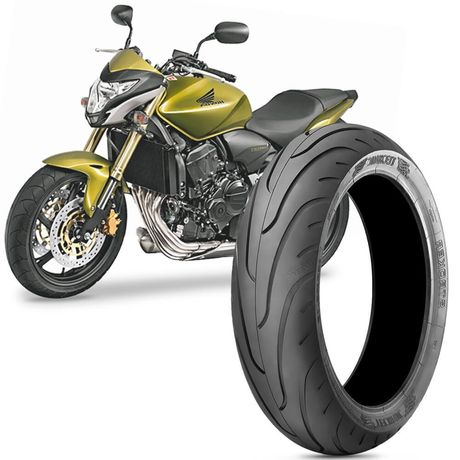 Pneu Moto Hornet Technic Aro 17 180/55-17 73v Traseiro Stroker Pneu Moto Hornet Technic Aro 17 180/55-17 73v Traseiro Stroker