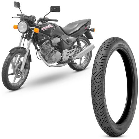 Pneu Moto Honda Cbx Technic Aro 18 2.75-18 42p Dianteiro Sport Tl