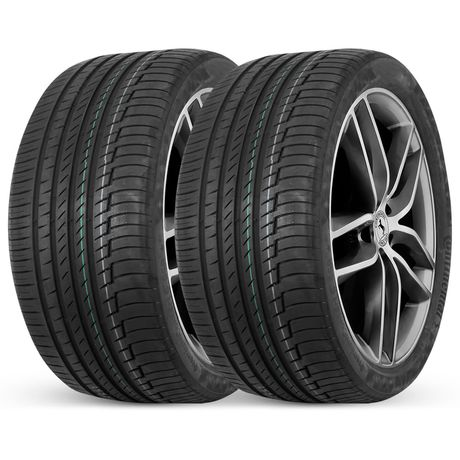 Kit 2 Pneu Aro 19 235/50R19 Continental 99W PremiumContact 6 SSR Run Flat