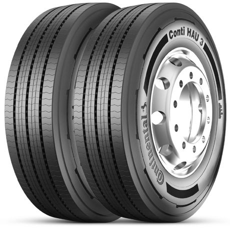 Kit 2 Pneu Aro 22.5 275/80R22.5 Continental 149/146K 16PR TL Conti HAU 3