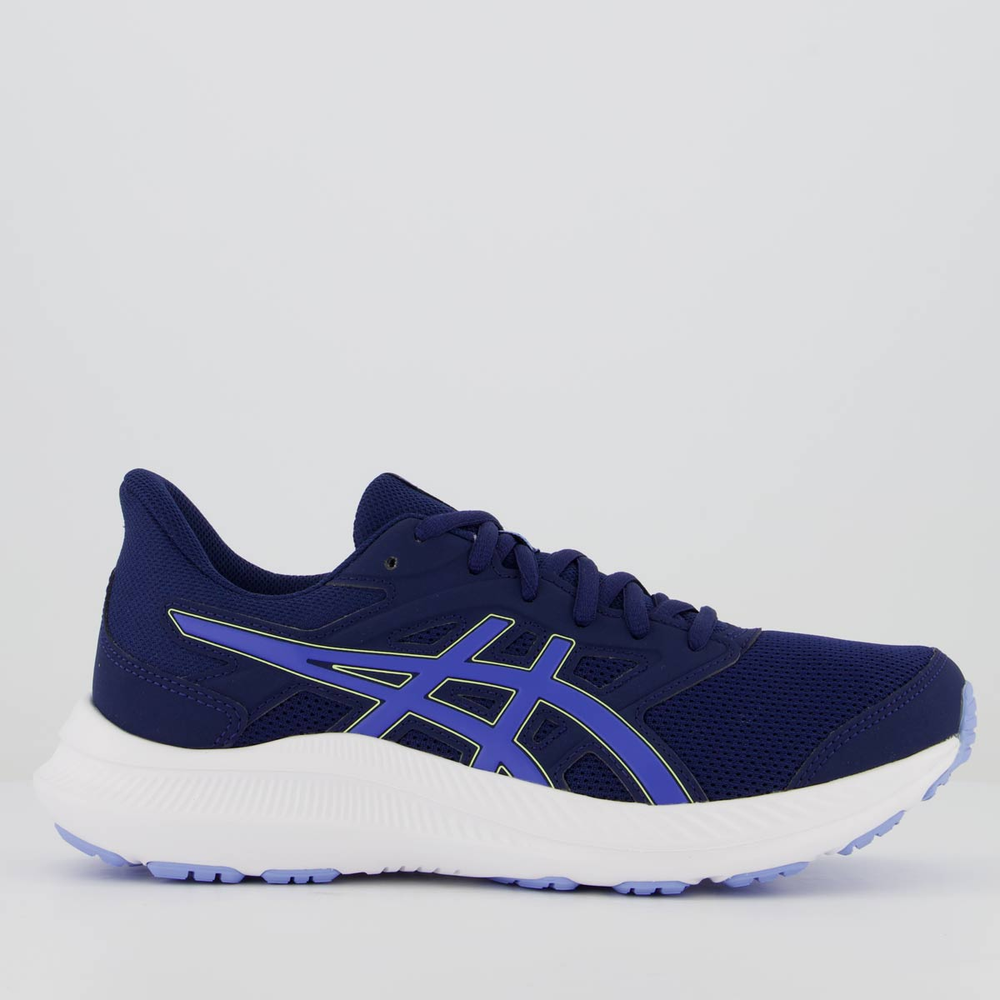 Tênis ASICS Jolt 4 - Feminino - Azul Marinho com Azul