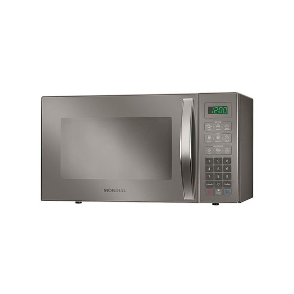 Micro-ondas Mondial MO-02-34-E 34 Litros Espelhado - 127V Micro-ondas Mondial MO-02-34-E 34 Litros Espelhado - 127V