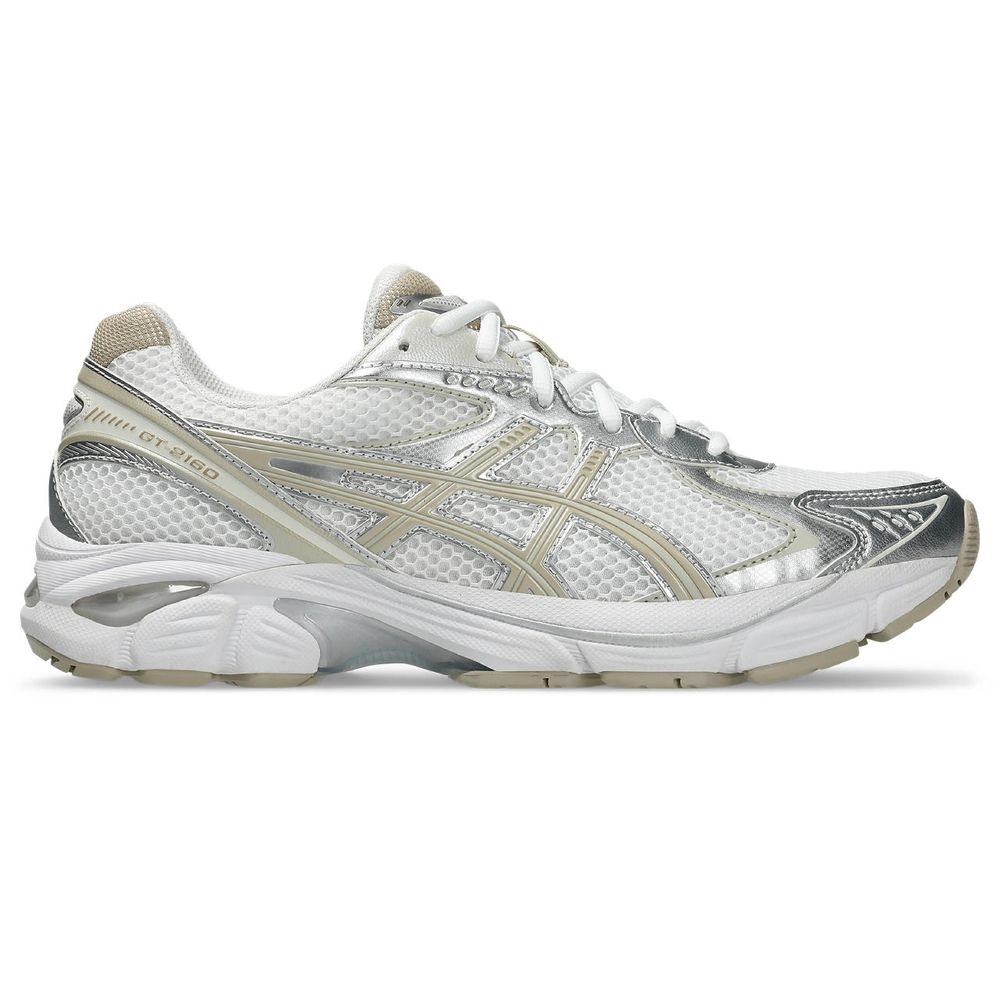 Tênis ASICS GT-2160 - Unissex - Branco com Prata e Bege Tênis ASICS GT-2160 - Unissex - Branco com Prata e Bege