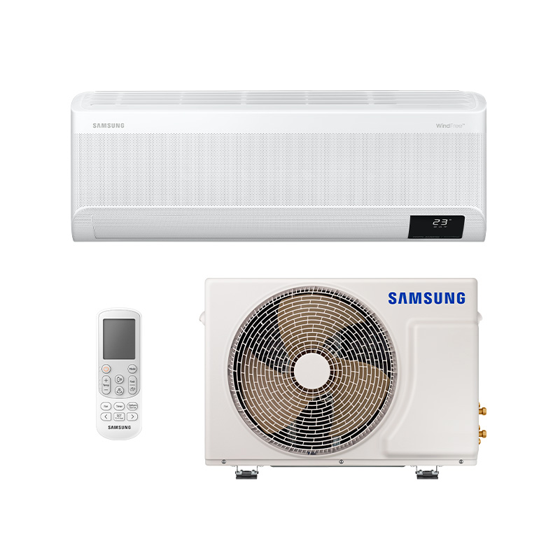Ar Condicionado Split Inverter Samsung WindFree PowerVolt Frio 9000 BTUs Bivolt AR09BVFAVW Ar Condicionado Split Inverter Samsung WindFree PowerVolt Frio 9000 BTUs Bivolt AR09BVFAVW
