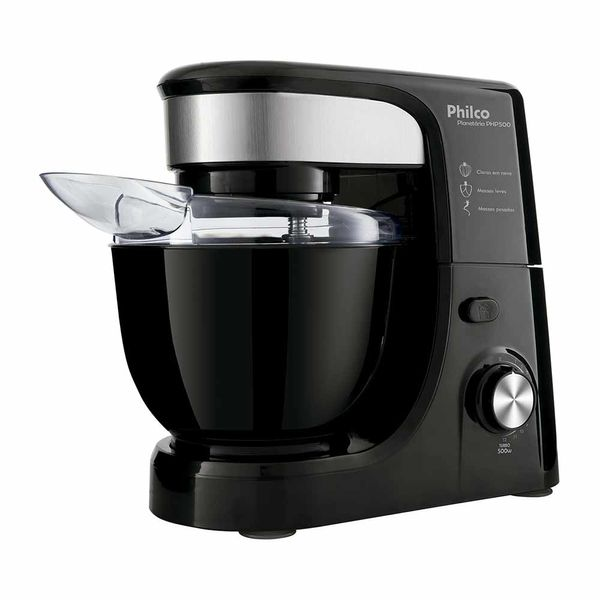 Batedeira Planetária Philco PHP500 Preta - 700W 127V Batedeira Planetária Philco PHP500 Preta - 700W 127V