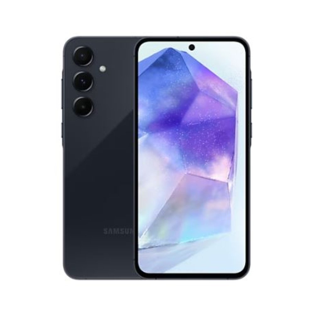 Smartphone Samsung Galaxy A55 5G A556E Azul Escuro | Tela 6.6", Wi-Fi+NFC,Câm.Traseira Tripla,Câm.Frontal 32MP, 8GB RAM, 256GB Smartphone Samsung Galaxy A55 5G A556E Azul Escuro | Tela 6.6", Wi-Fi+NFC,Câm.Traseira Tripla,Câm.Frontal 32MP, 8GB RAM, 256GB