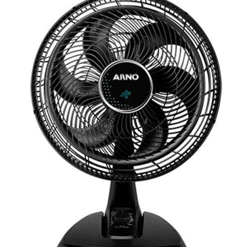 Ventilador de Mesa Arno Ultra Silence Force VD40 40cm, 6 Pás, 126W - Preto - 110V Ventilador de Mesa Arno Ultra Silence Force VD40 40cm, 6 Pás, 126W - Preto - 110V