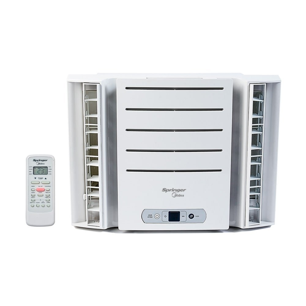 Ar Condicionado Janela Eletronico Springer Midea 7500 Btus Frio 127V Monofasico QCK078RB Ar Condicionado Janela Eletronico Springer Midea 7500 Btus Frio 127V Monofasico QCK078RB