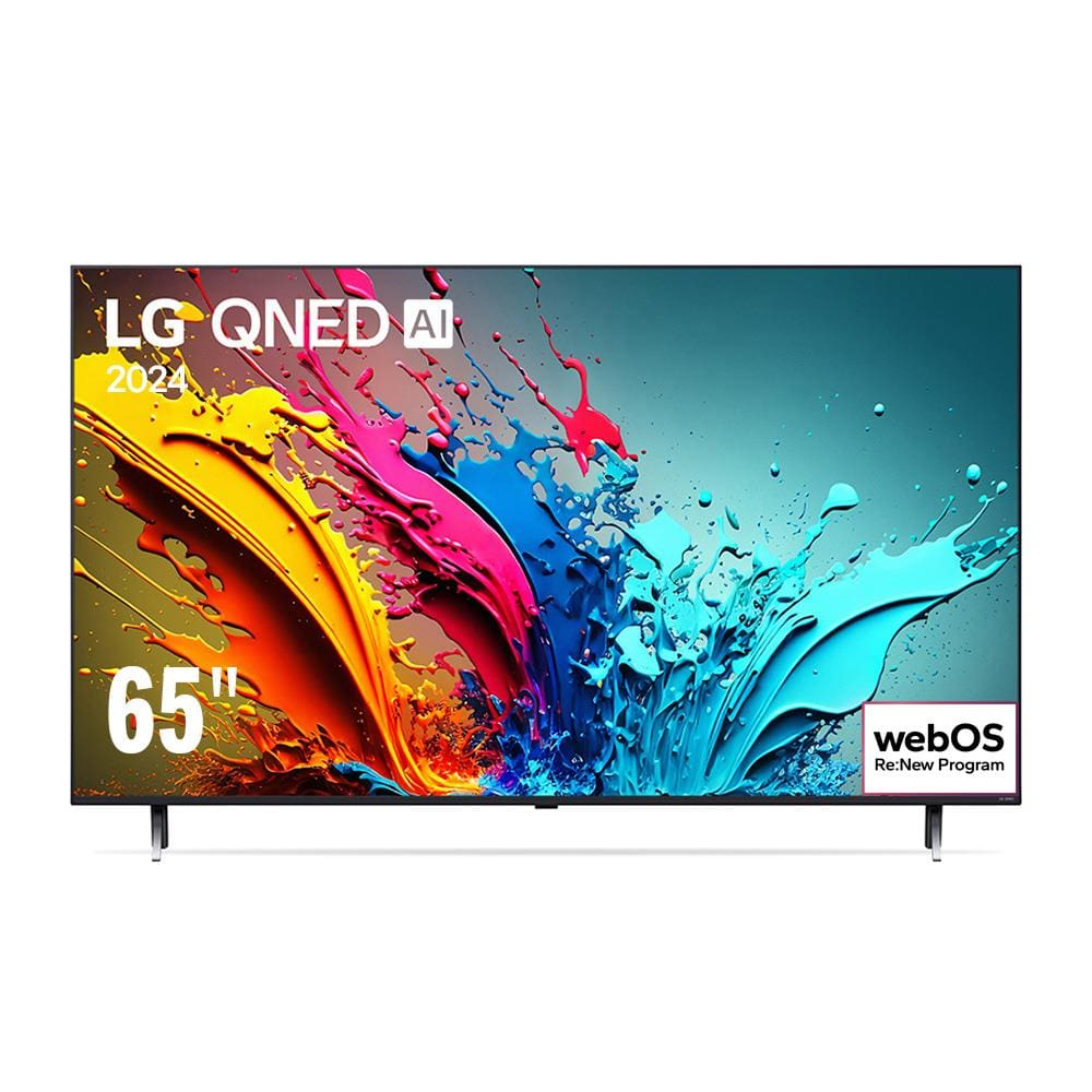 Smart TV LG 65" QNED 4K 65QNED85T com processador a8 AI 4K Ger6, Wi-Fi, Bluetooth, WebOS, 120Hz, ThinQ AI e Multi View Smart TV LG 65" QNED 4K 65QNED85T com processador a8 AI 4K Ger6, Wi-Fi, Bluetooth, WebOS, 120Hz, ThinQ AI e Multi View