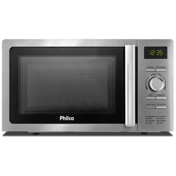 Micro-ondas Philco PMO23IP 20 Litros Cinza - 220V Micro-ondas Philco PMO23IP 20 Litros Cinza - 220V