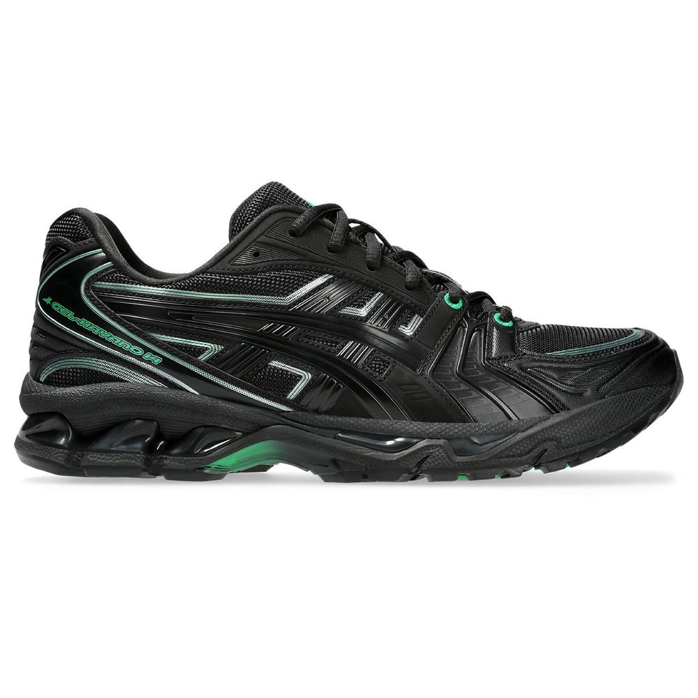 Tênis ASICS GEL-Kayano 14 x 8On8 - Unissex - Preto e Verde Tênis ASICS GEL-Kayano 14 x 8On8 - Unissex - Preto e Verde
