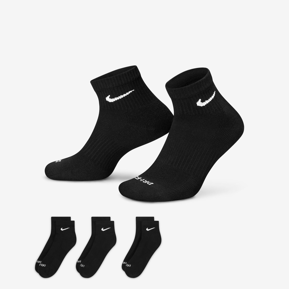 Meia Nike Everyday Plus Cushioned (3 Pares) Masculina Meia Nike Everyday Plus Cushioned (3 Pares) Masculina