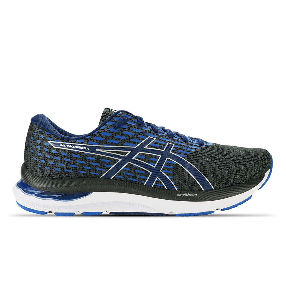 Tênis ASICS GEL-Pacemaker 4 - Masculino - Cinza/Azul
