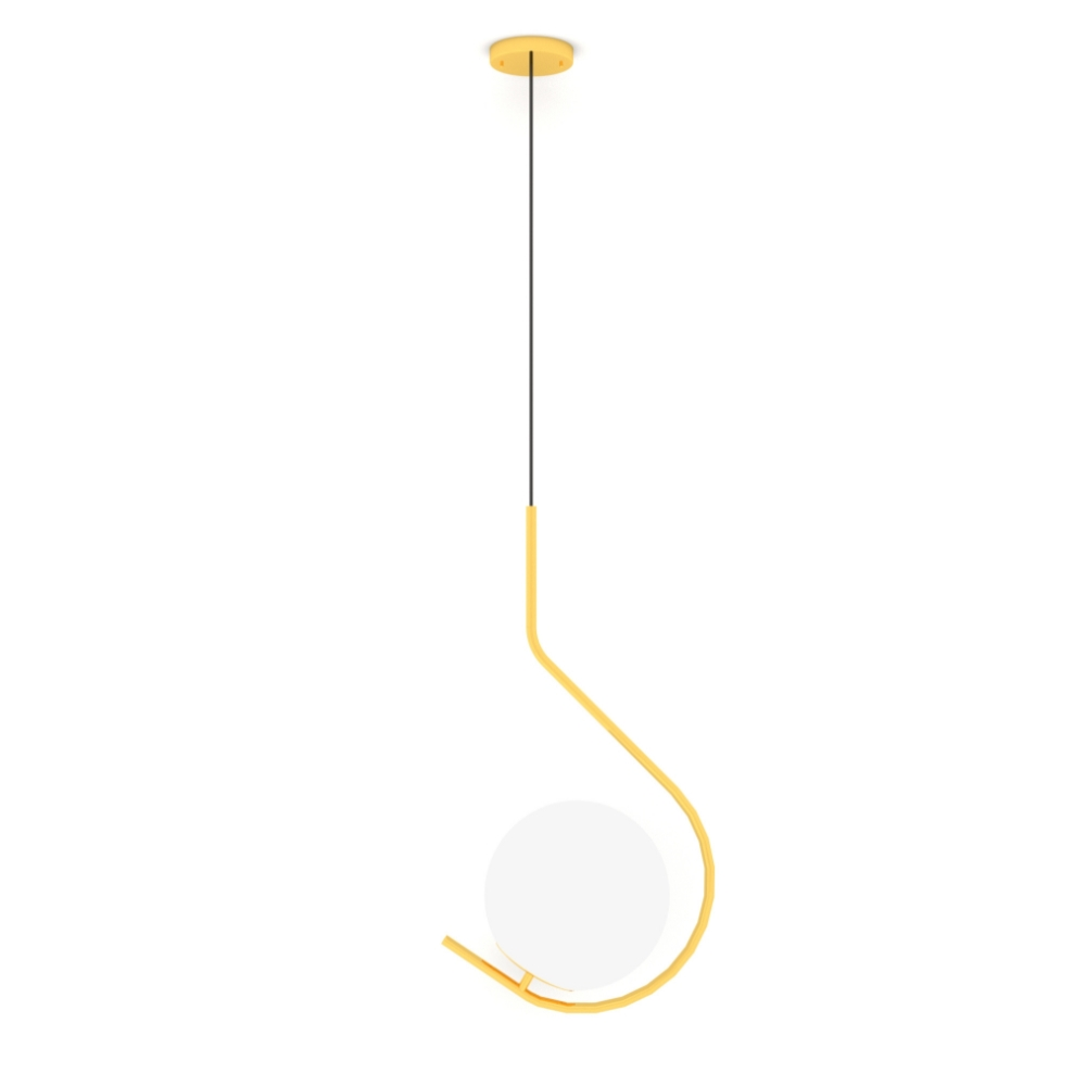 Pendente Meia Gota Moderno Dourado Polido Quarto Cabeceira Pendente Meia Gota Moderno Dourado Polido Quarto Cabeceira