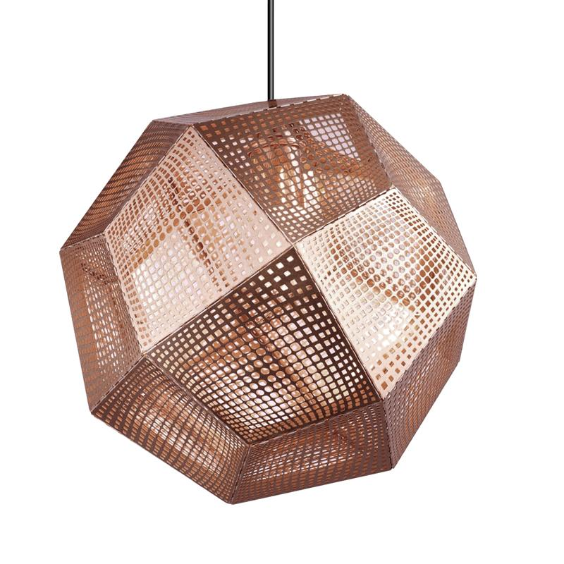 Luminária pendente Etch Cairo 30 cm Bronze Luminária pendente Etch Cairo 30 cm Bronze