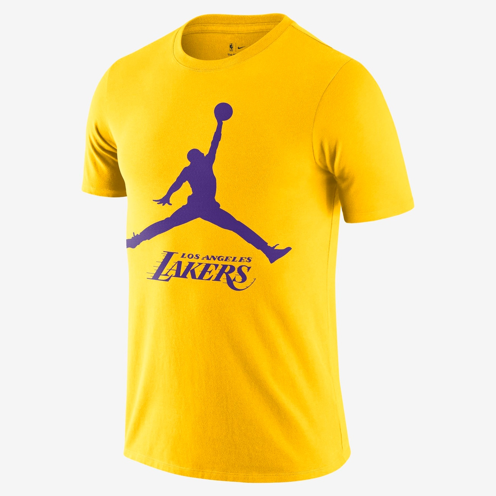 Camiseta Jordan Los Angeles Lakers Essential Masculina Camiseta Jordan Los Angeles Lakers Essential Masculina