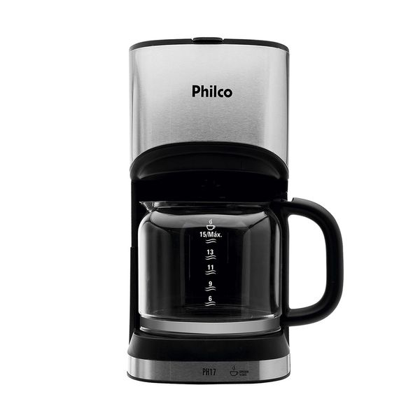 Cafeteira Elétrica Philco PH17 Preta 15 Xícaras - 127V Cafeteira Elétrica Philco PH17 Preta 15 Xícaras - 127V