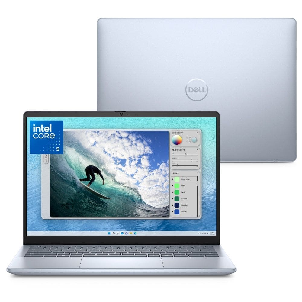Notebook Dell Inspiron I14-I120U-M30 14" FHD Intel Core 5 120U 16GB 1TB SSD Windows 11 Prata Gelo Notebook Dell Inspiron I14-I120U-M30 14" FHD Intel Core 5 120U 16GB 1TB SSD Windows 11 Prata Gelo
