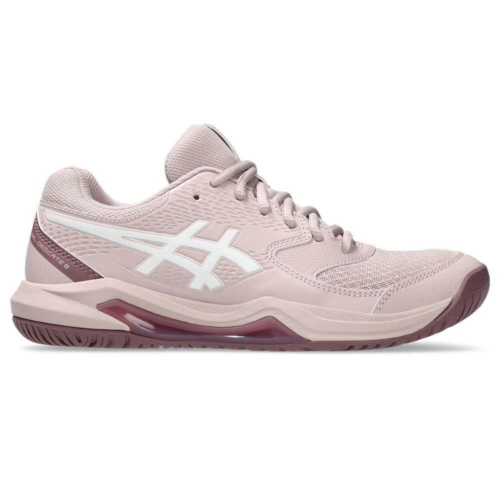 Tênis ASICS GEL-Dedicate 8 - Feminino - Rosa e Branco Tênis ASICS GEL-Dedicate 8 - Feminino - Rosa e Branco