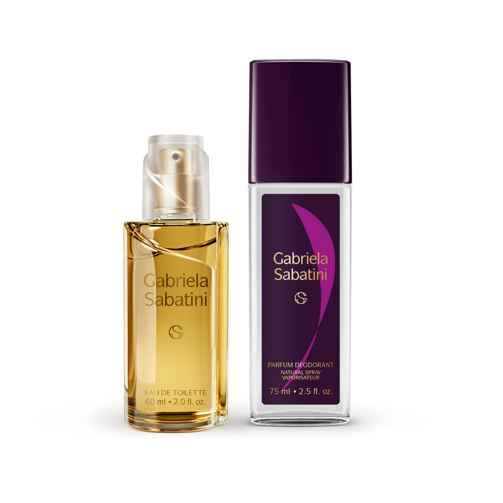 Kit gabriela sabatini edt 60ml dbs 75ml Kit gabriela sabatini edt 60ml dbs 75ml