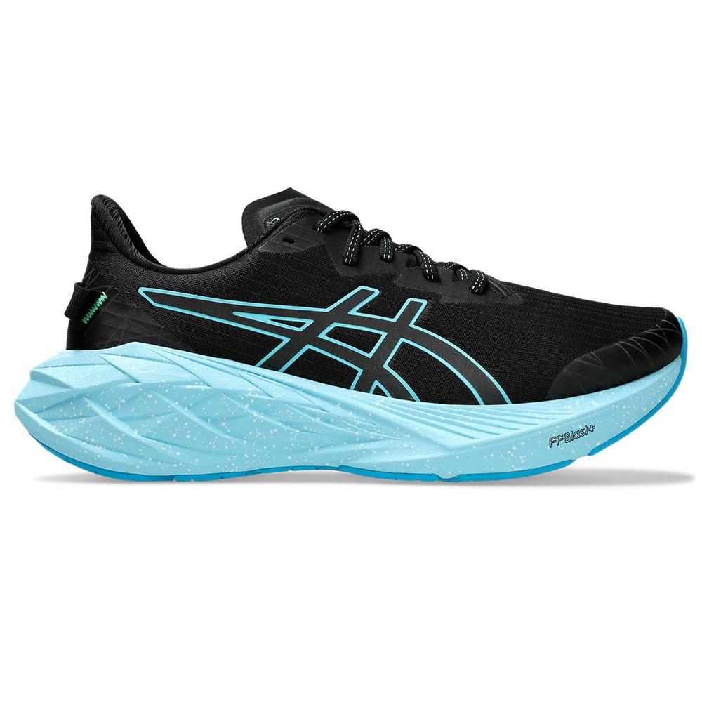 Tênis ASICS Novablast 4 Lite-Show - Masculino - Prata/Azul Tênis ASICS Novablast 4 Lite-Show - Masculino - Prata/Azul