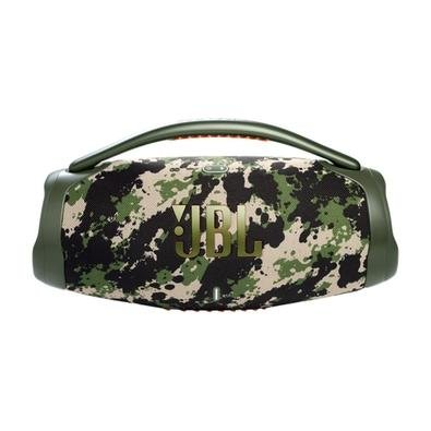 Caixa de Som Portátil JBL Boombox 3, Bluetooth, 80W RMS, P2, À prova d'água, Camuflada - JBLBOOMBOX3SQUADBR Caixa de Som Portátil JBL Boombox 3, Bluetooth, 80W RMS, P2, À prova d'água, Camuflada - JBLBOOMBOX3SQUADBR