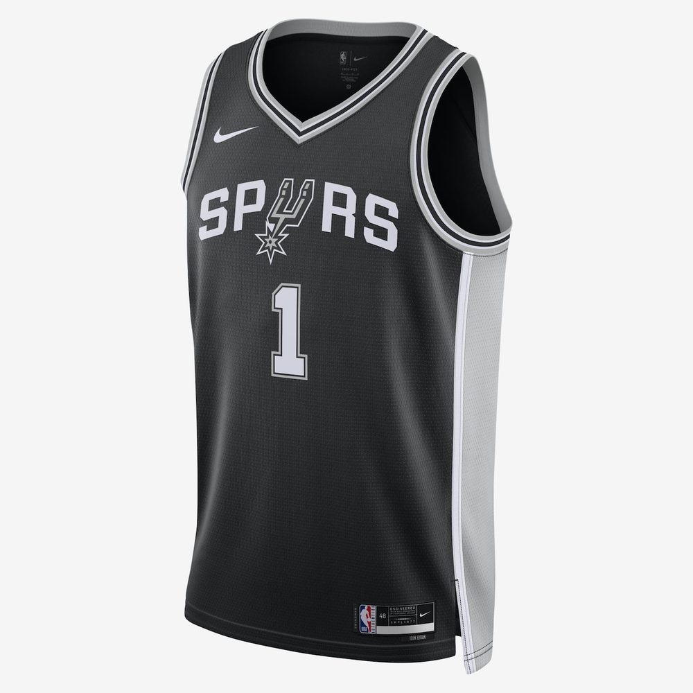 Regata Nike San Antonio Spurs Icon Edition 2024/25 Masculina Regata Nike San Antonio Spurs Icon Edition 2024/25 Masculina