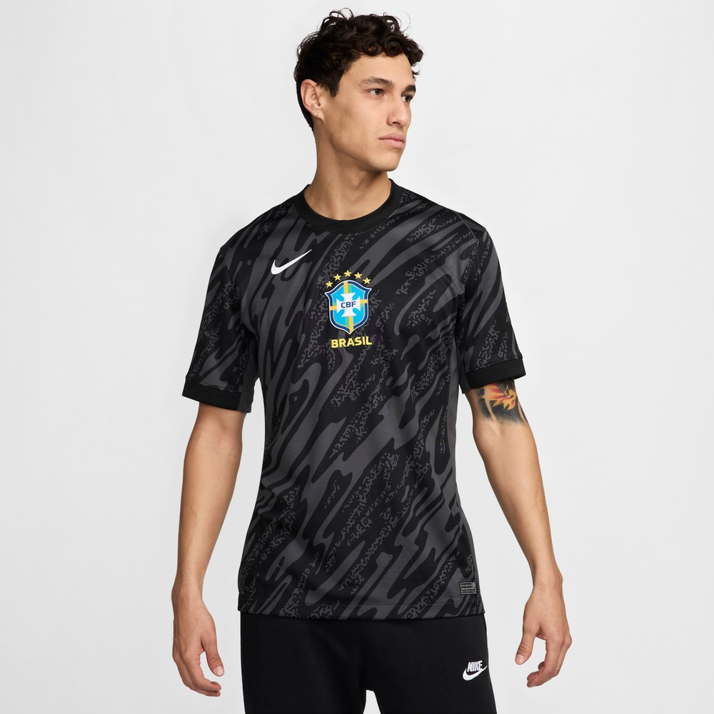 Camisa de Goleiro Nike Brasil 2024/25 Masculina Camisa de Goleiro Nike Brasil 2024/25 Masculina