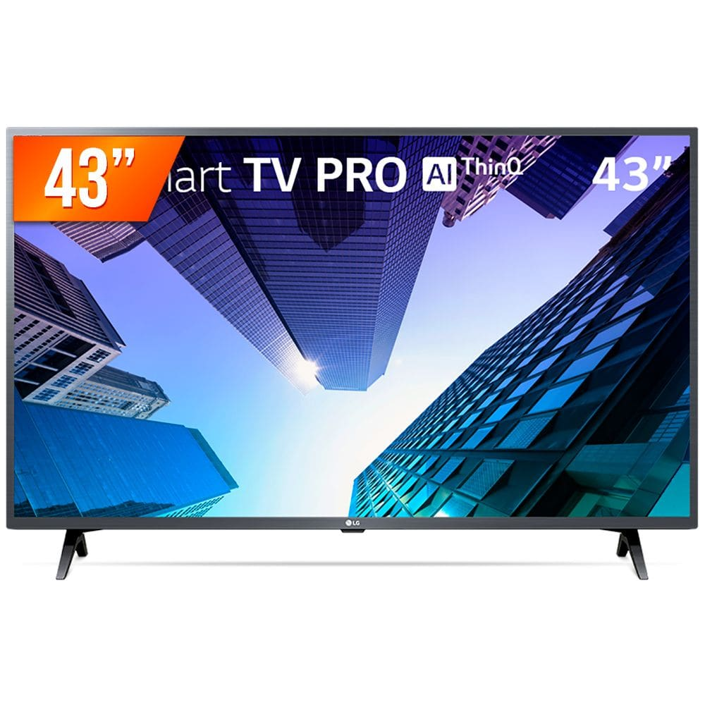 Smart Tv Led Pro 43`` - Full Hd Lg 43Lm631C0Sb.Bwz 3 Hdmi 2 Usb Wi-Fi Conversor Digital - Bivolt Smart Tv Led Pro 43`` - Full Hd Lg 43Lm631C0Sb.Bwz 3 Hdmi 2 Usb Wi-Fi Conversor Digital - Bivolt