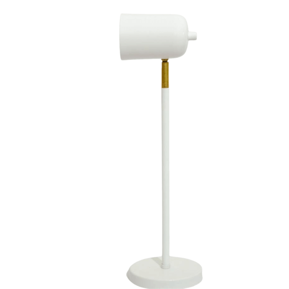 Luminária de Mesa Abajur Sandra Branca Luminária de Mesa Abajur Sandra Branca