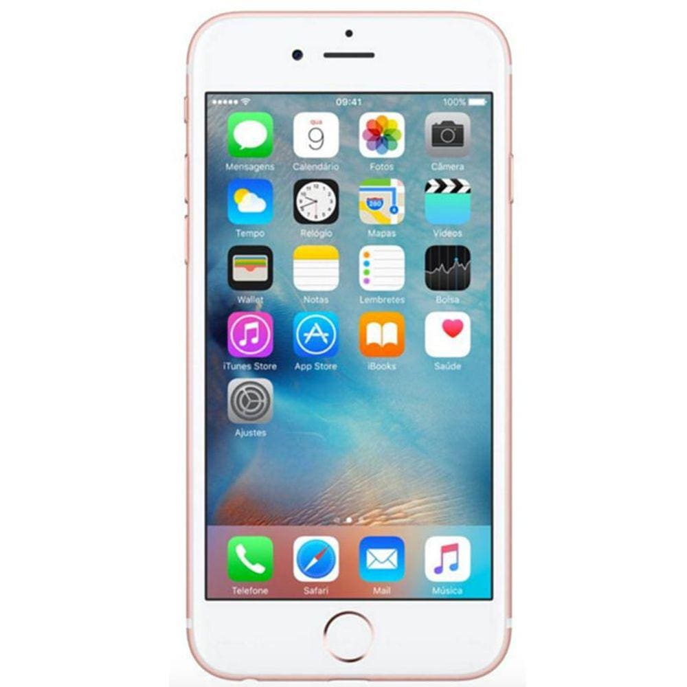 : iPhone 6S 128GB Ouro Rosa Excelente - Trocafone : iPhone 6S 128GB Ouro Rosa Excelente - Trocafone