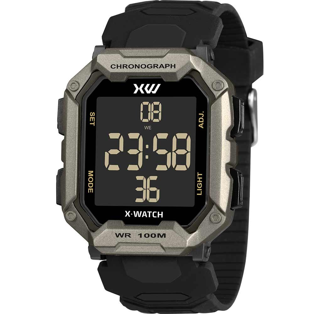 Relógio Digital X-Watch Masculino XGPPD190PXPX Relógio Digital X-Watch Masculino XGPPD190PXPX