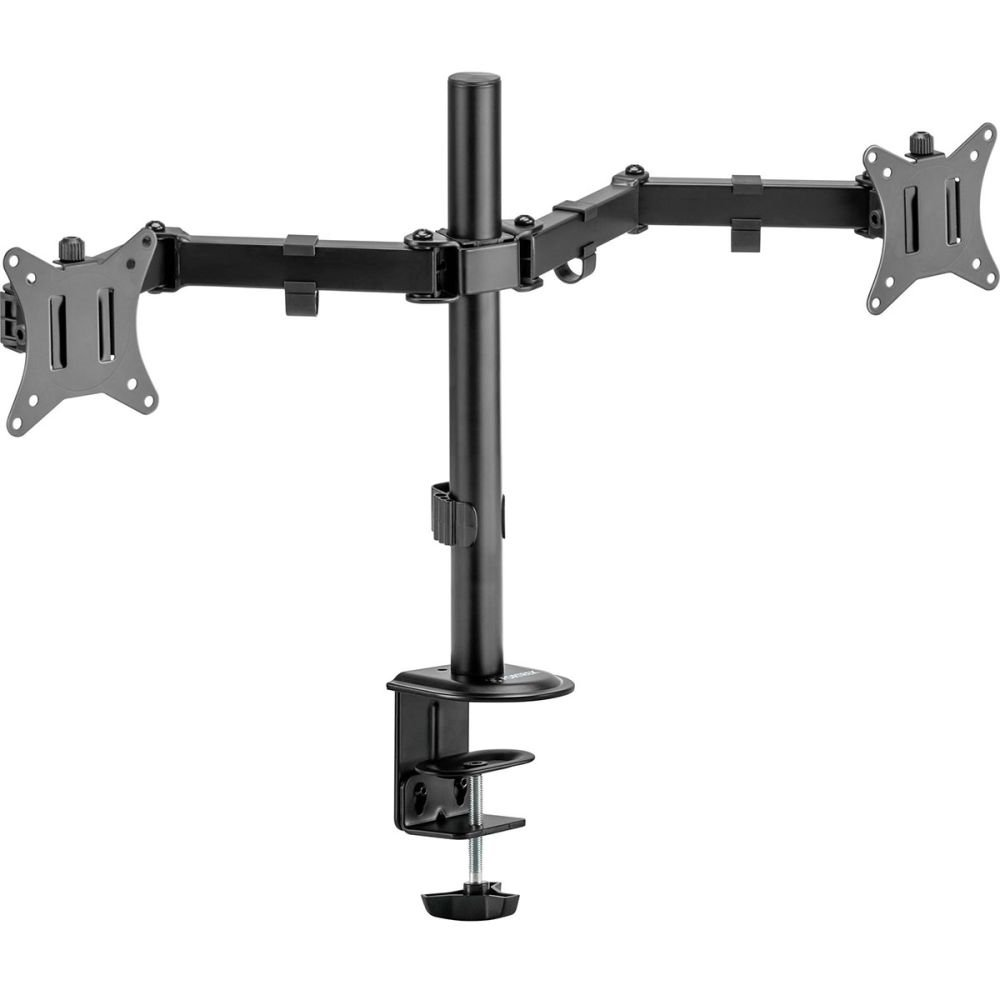 Suporte Articulado P/ Dois Monitores Fortrek FK445S, 17" a 32", Inclinação, Rotação - 8103 Suporte Articulado P/ Dois Monitores Fortrek FK445S, 17" a 32", Inclinação, Rotação - 8103