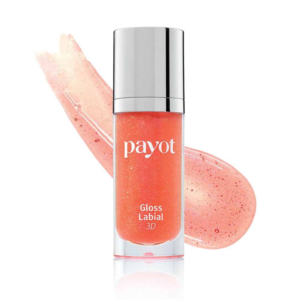 Gloss labial 3d payot coral 10 laranja Gloss labial 3d payot coral 10 laranja