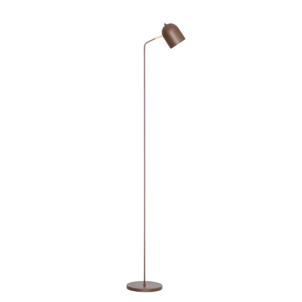 Luminária de Piso Chão Articulada Ralph Marrom Cortem Luminária de Piso Chão Articulada Ralph Marrom Cortem