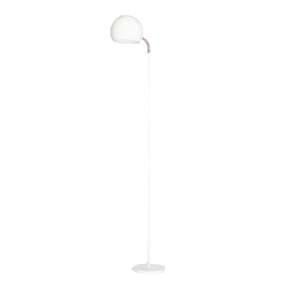 Luminária de Piso Chão Articulada Gardner Branca Luminária de Piso Chão Articulada Gardner Branca