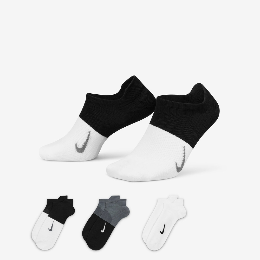 Meia Nike Everyday Plus Lightweight (3 Pares) Feminina Meia Nike Everyday Plus Lightweight (3 Pares) Feminina