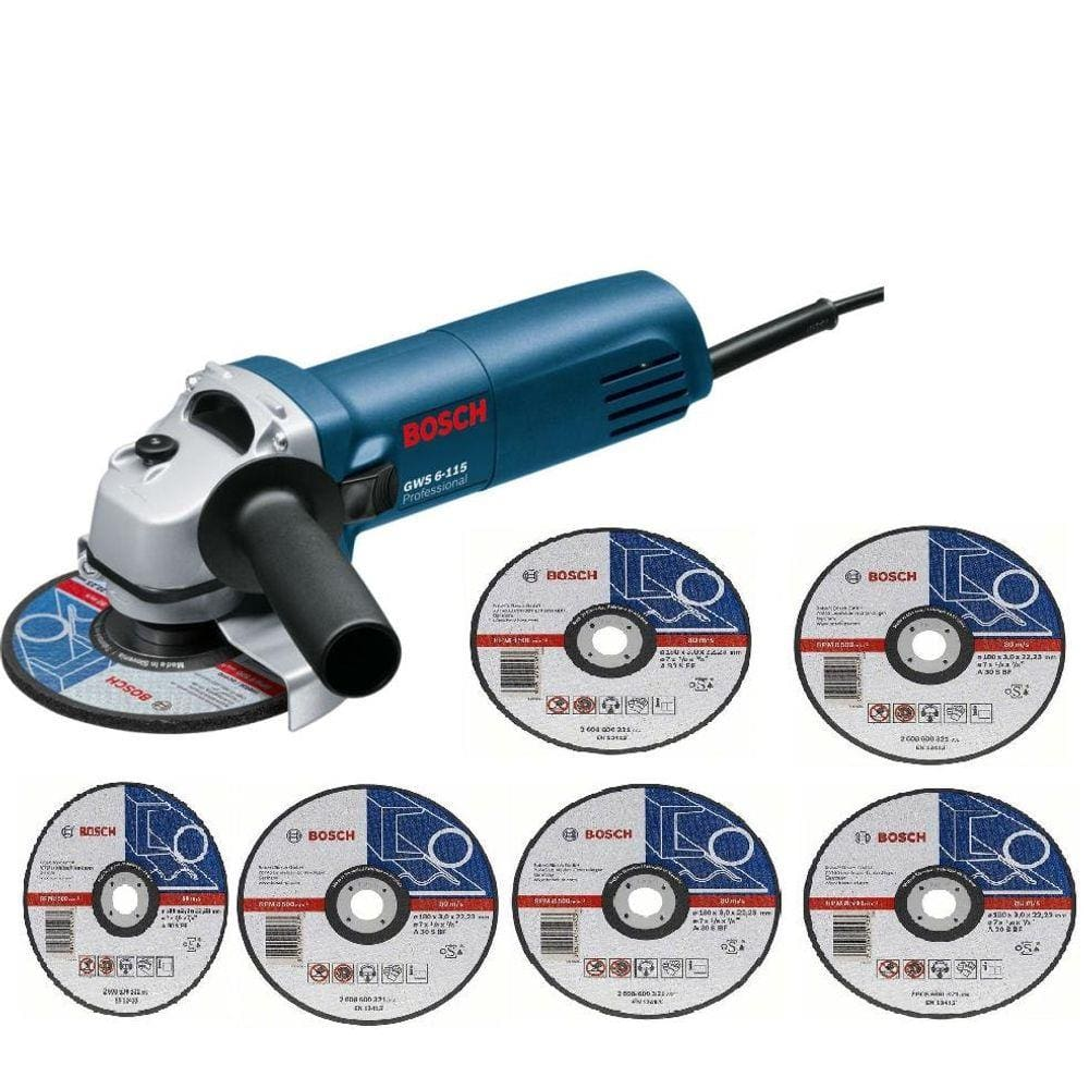 Lixadeira Profissional Bosch 220v Com 6 Discos Lixadeira Profissional Bosch 220v Com 6 Discos