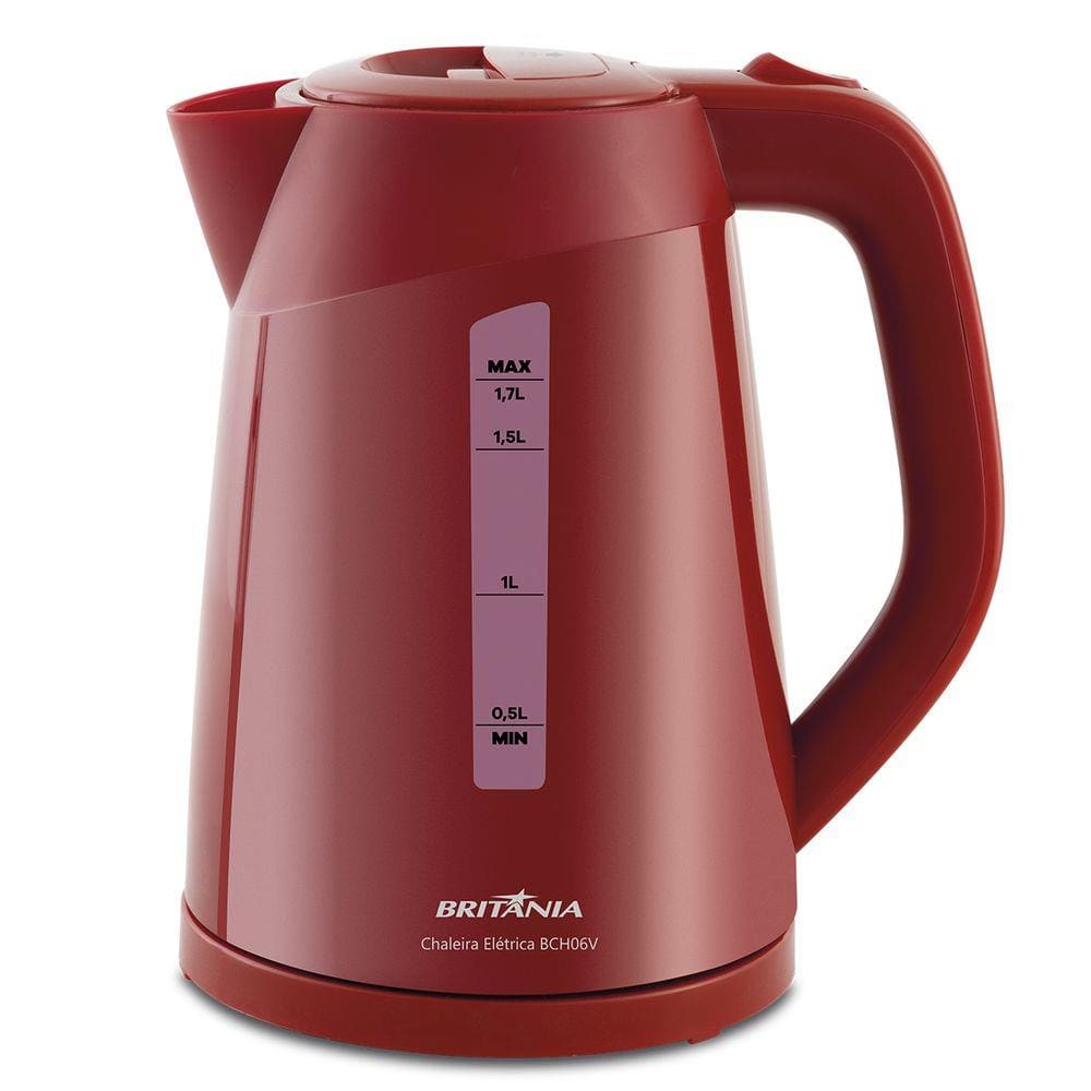 Chaleira Elétrica Britânia BCH06V 1,7L - 110V Chaleira Elétrica Britânia BCH06V 1,7L - 110V