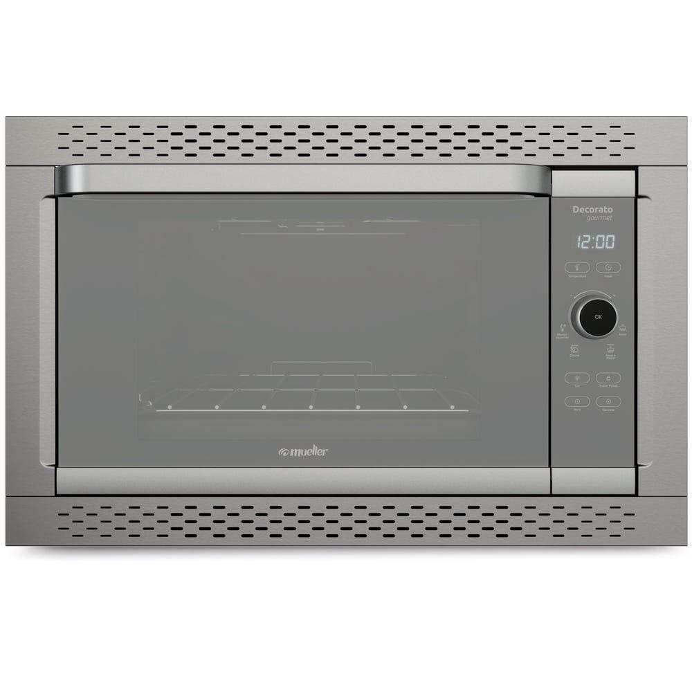 Forno Elétrico Digital de Embutir Gourmet Inox 44l 127V - 110V Forno Elétrico Digital de Embutir Gourmet Inox 44l 127V - 110V