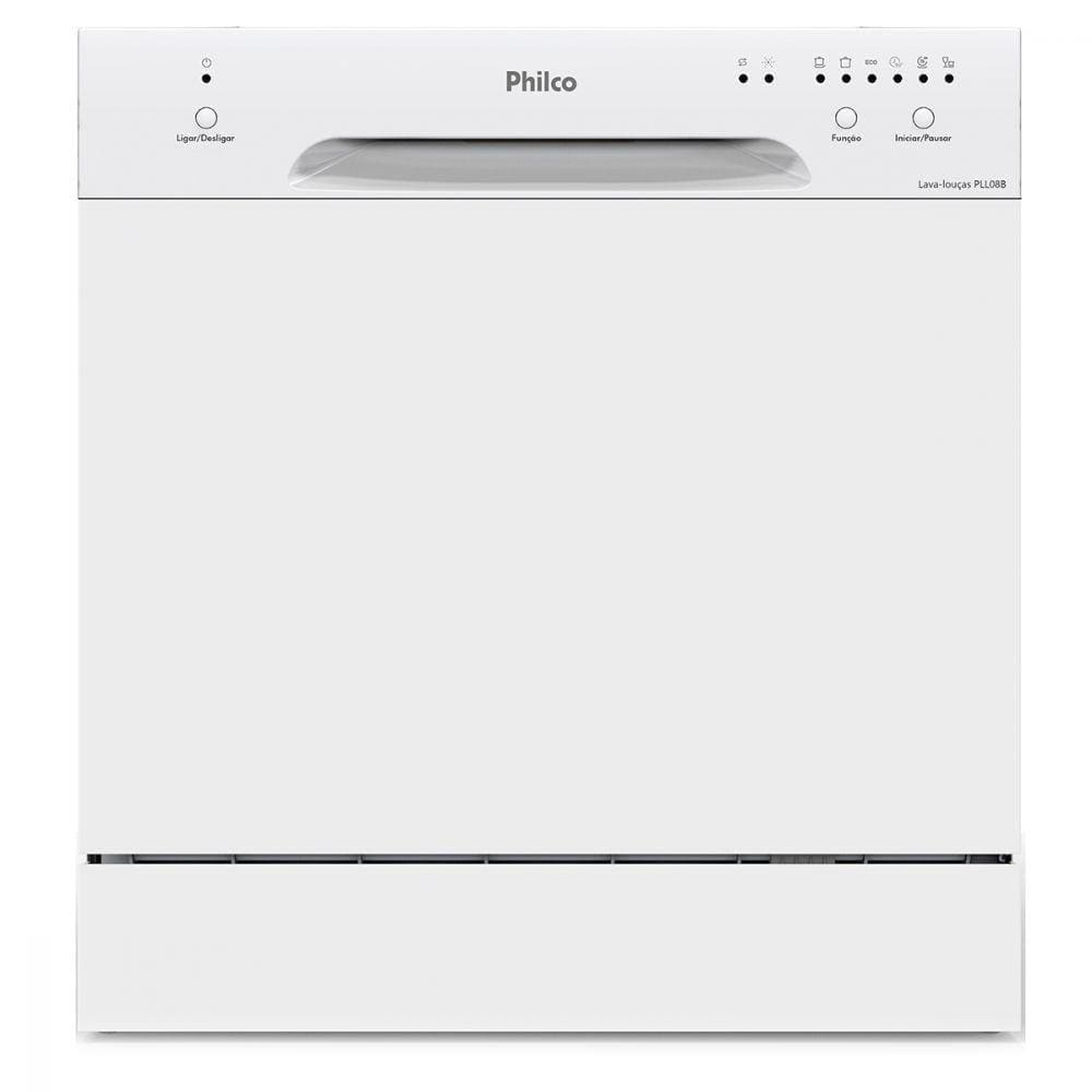 Lava Louça Philco 8 Serviços Branca PLL08B 127 Volts - 110V Lava Louça Philco 8 Serviços Branca PLL08B 127 Volts - 110V