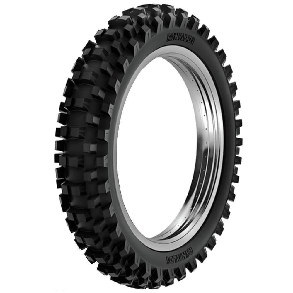 Pneu Moto Rinaldi Aro 18 RW33 100/100-18 59M TT - Traseiro Pneu Moto Rinaldi Aro 18 RW33 100/100-18 59M TT - Traseiro