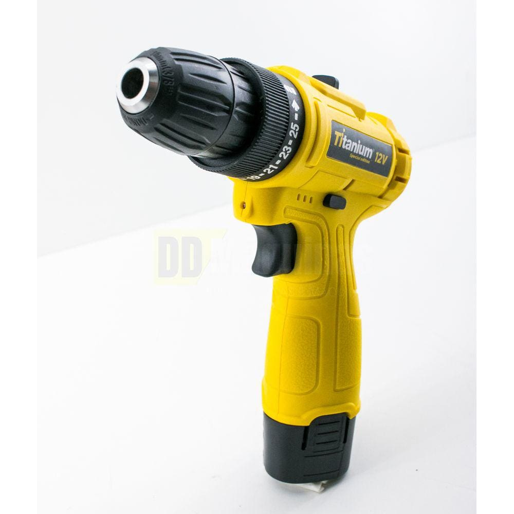 Parafusadeira Special Edition Amarela 1,2H 12V T12 Titanium 06238