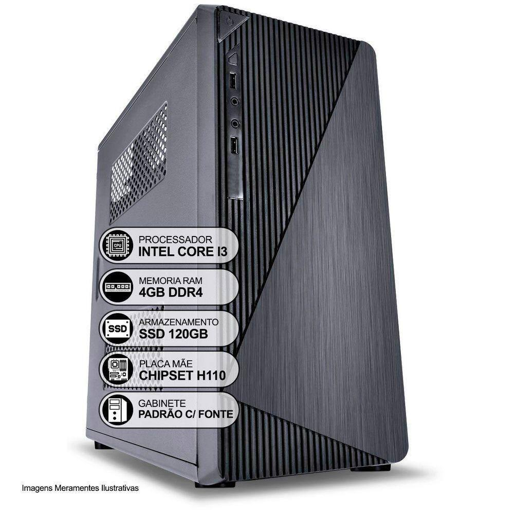 Computador Desktop Intel Core I3-6100 3.70 Ghz 4Gb Ram 120gb Computador Desktop Intel Core I3-6100 3.70 Ghz 4Gb Ram 120gb